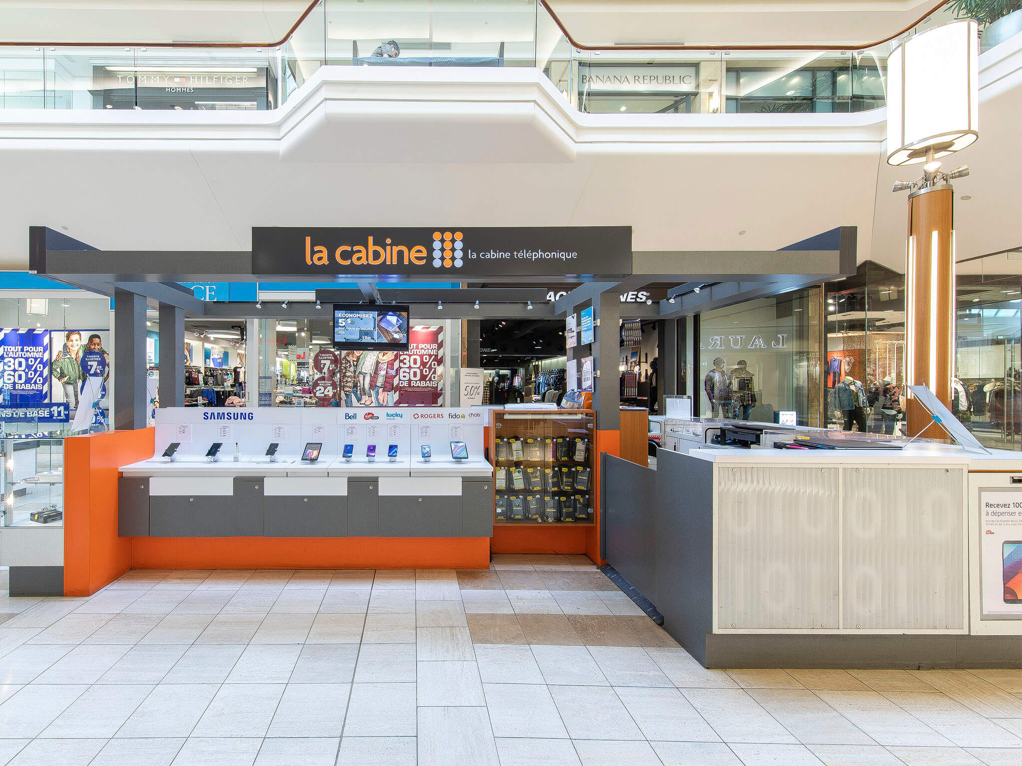 La cabine T sans fil - Rockland